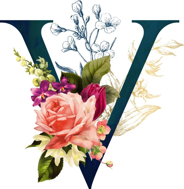 цветочный алфавит