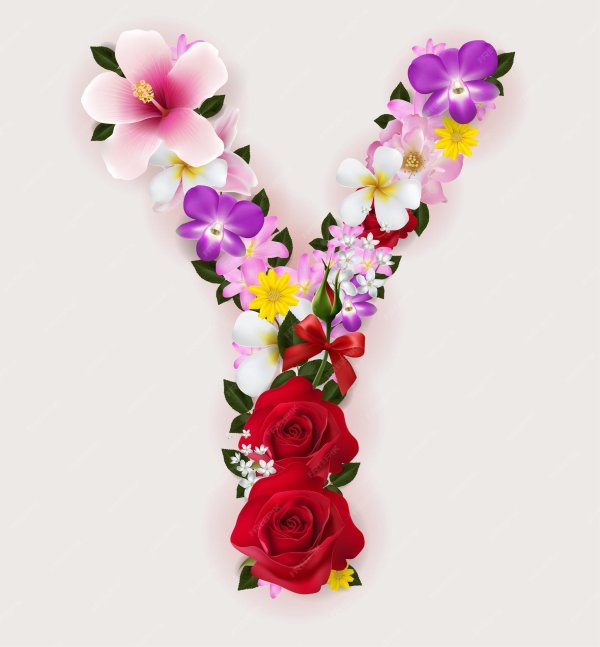 цветочный алфавит