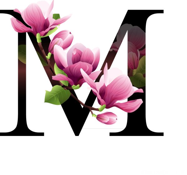 цветочный алфавит