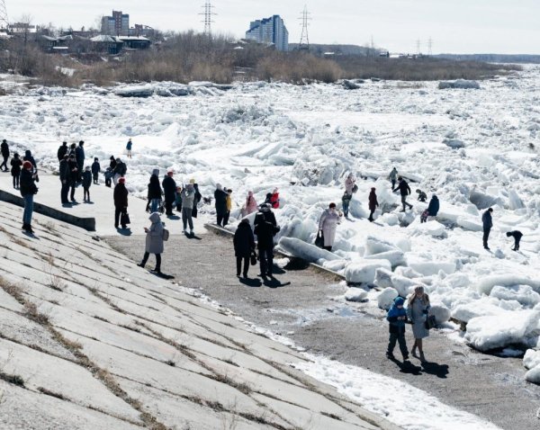 ледоход томск