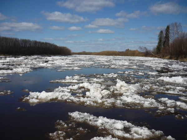 весенний ледоход