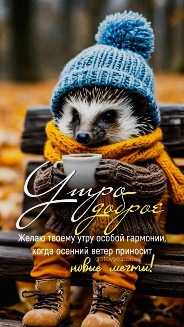 осеннего утра