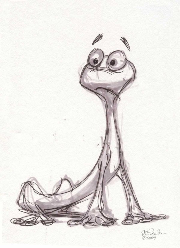 рисунки мультяшных животных