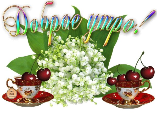 доброе утро ландыши