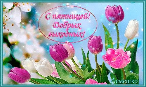 замечательных выходных и отличного настроения