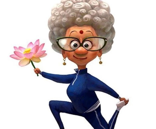 супер бабуля