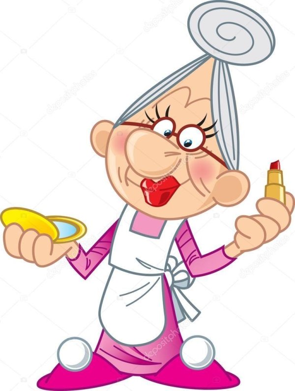 мультяшные бабушки