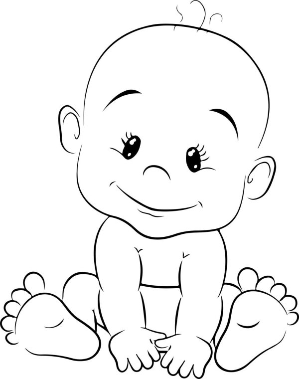 пупс рисунок