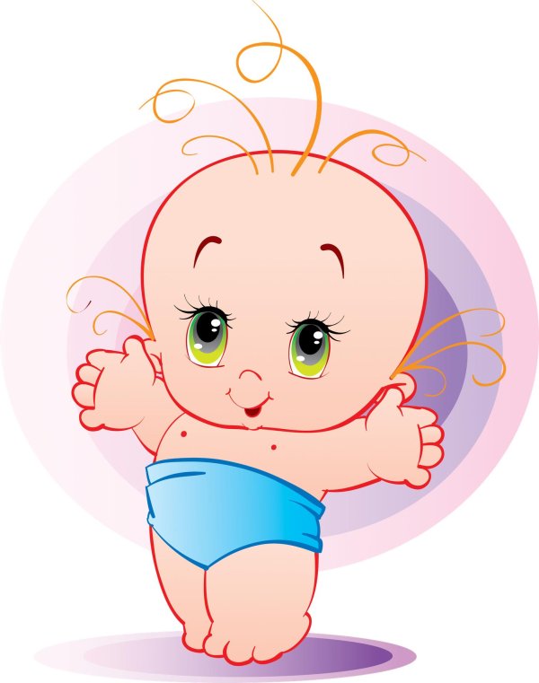 младенец мультяшный