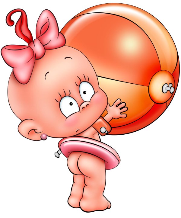 мультяшный карапуз