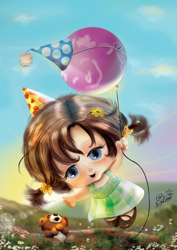 художник  иллюстратор крис де лара