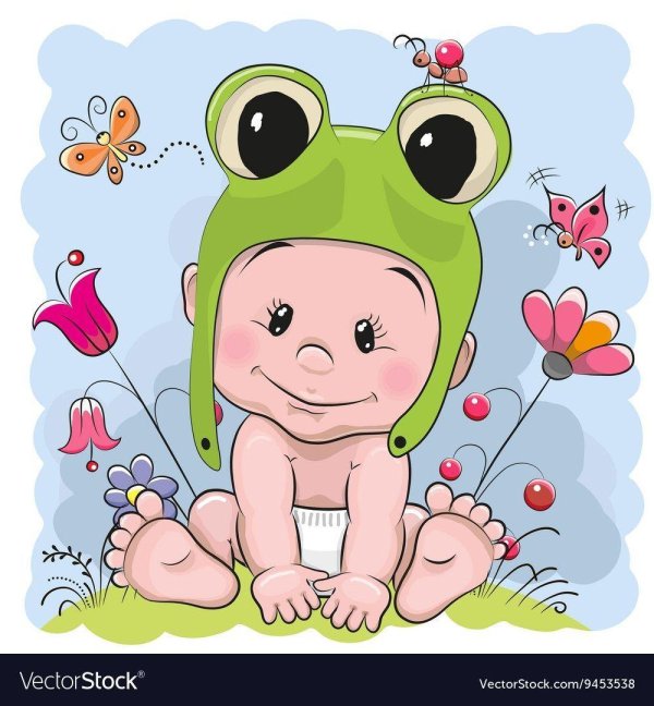 мультяшные младенцы