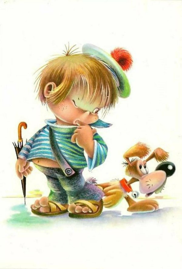 мальчик иллюстрация