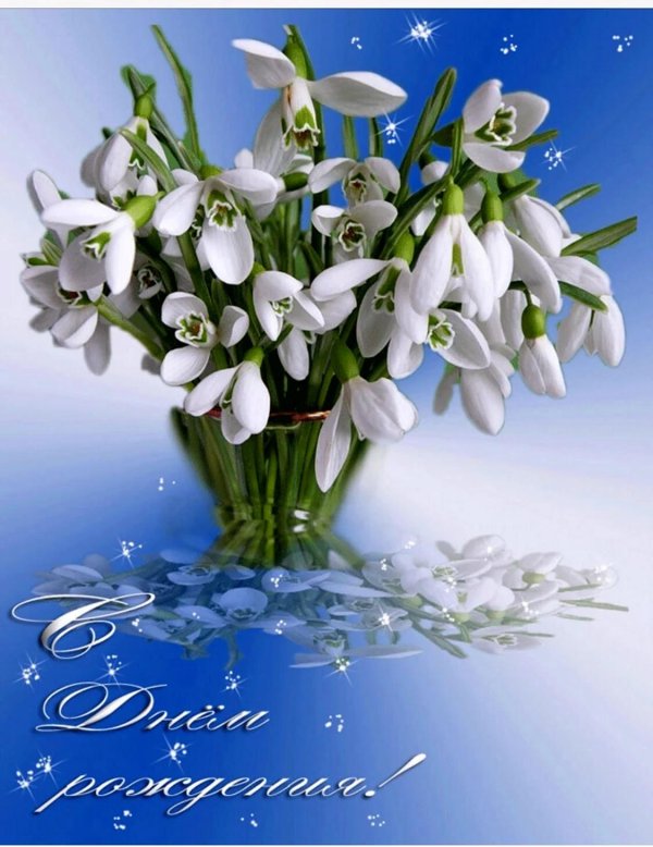 подснежник букет