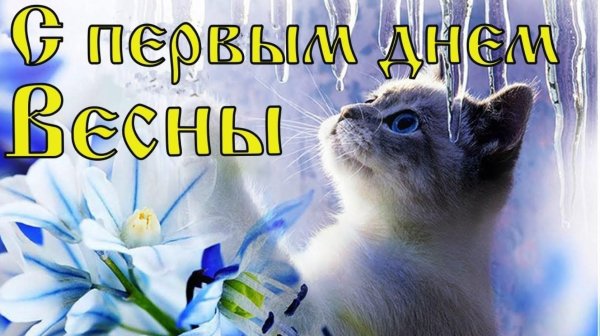 1 марта первый день весны