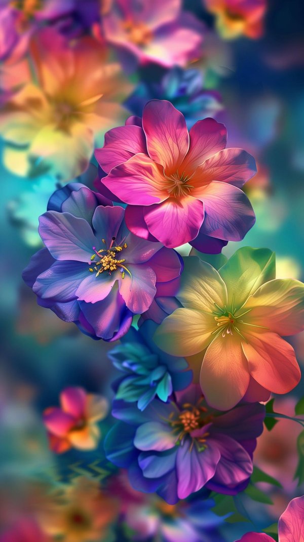 цветочные фоны