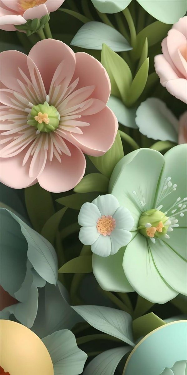 цветочные картины