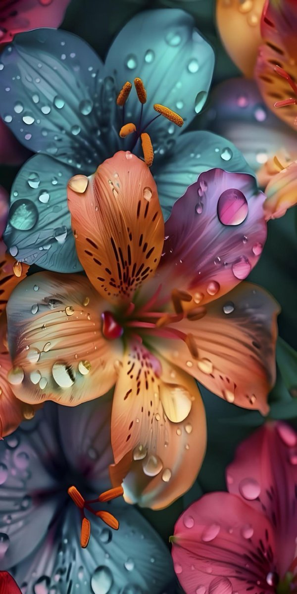 цветок красивый