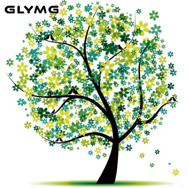 дерево картина