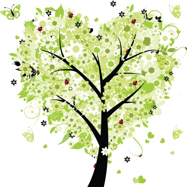 стилизованные деревья