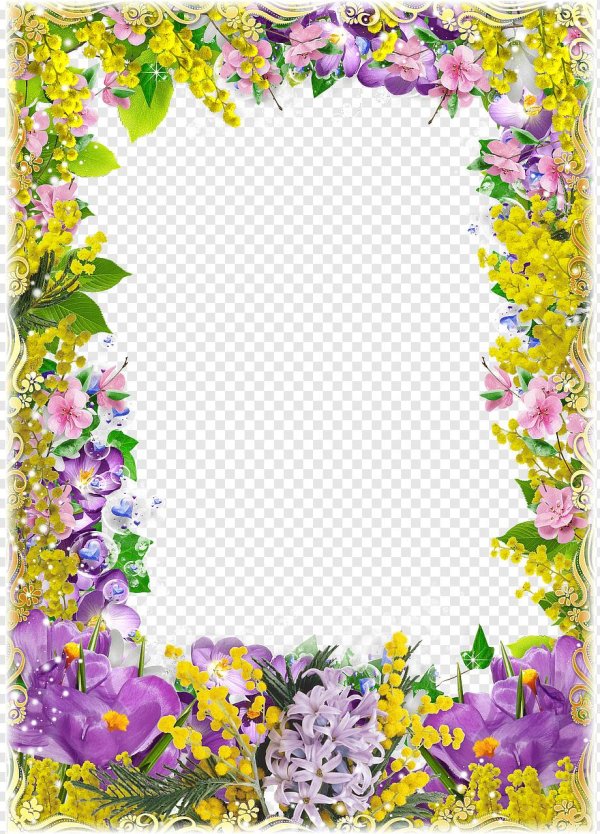 весенние рамки