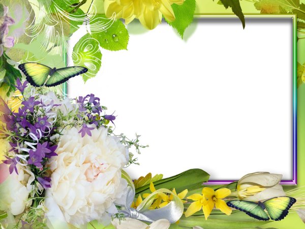 весенние рамки