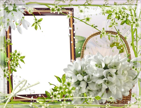 весенние рамки