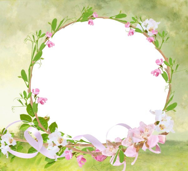 круглая рамка