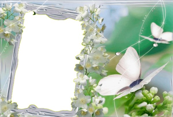 весенние фоторамки