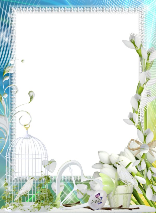 весенние рамки