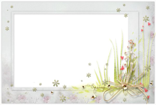 весенние рамки