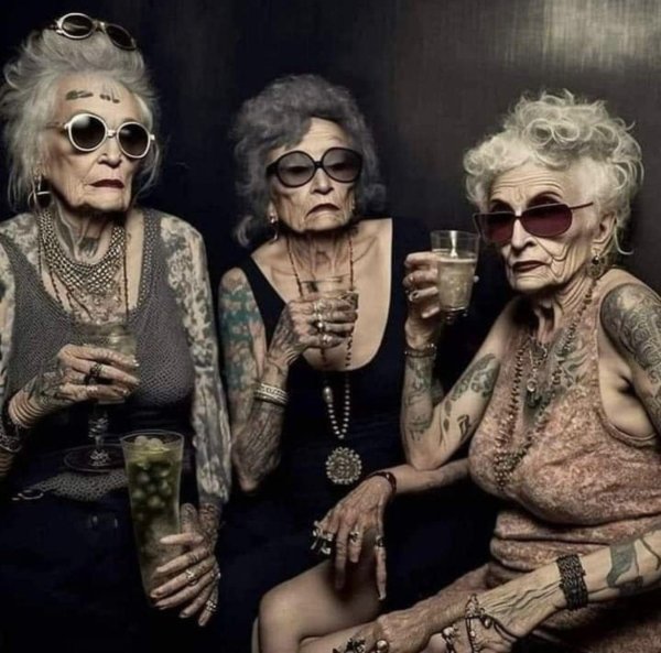 бабули с тату