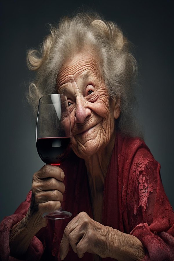 пожилая женщина