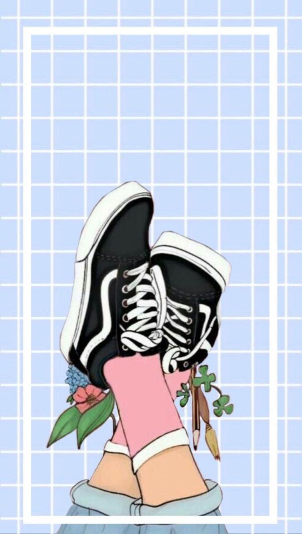 кеды рисунок