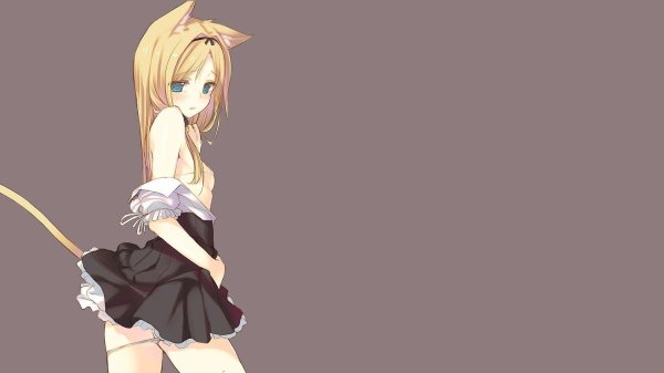 кошка аниме