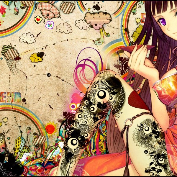 Прикольные модные аниме