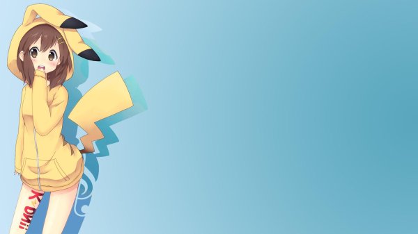 пикачу девушка