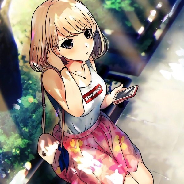 девушки аниме арт