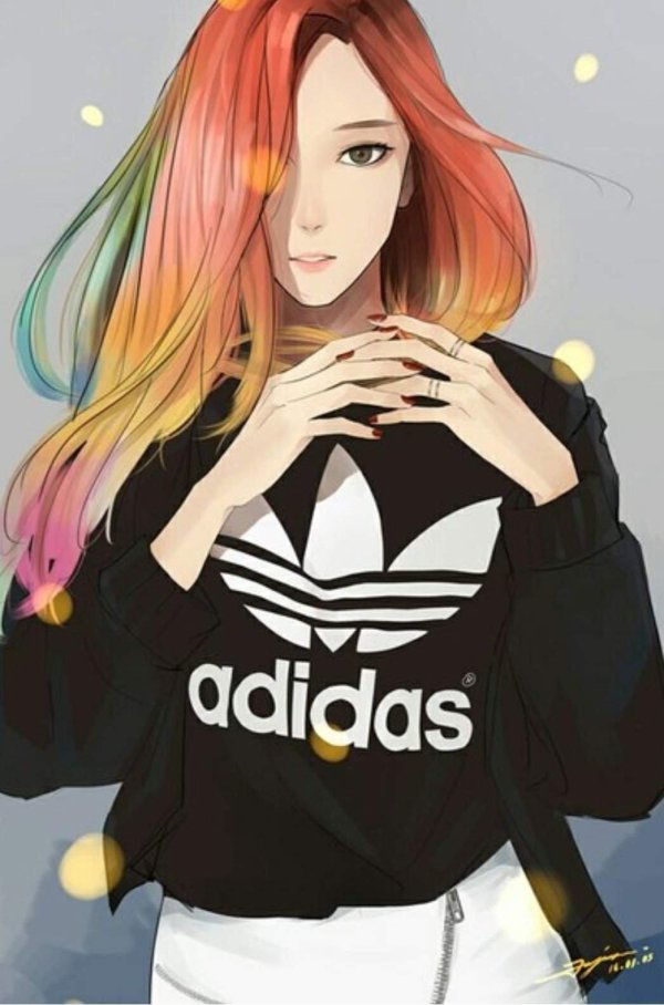 девушка арт