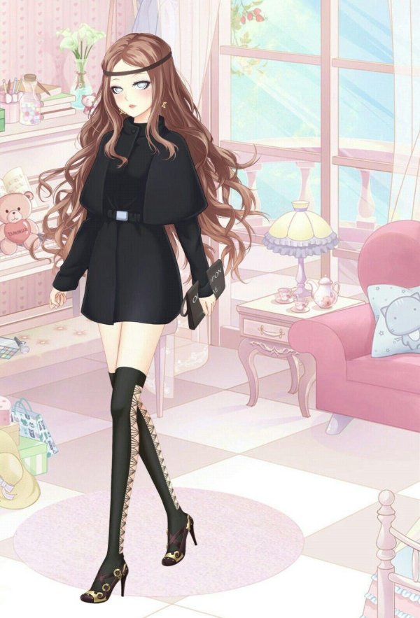 аниме мода для девочек