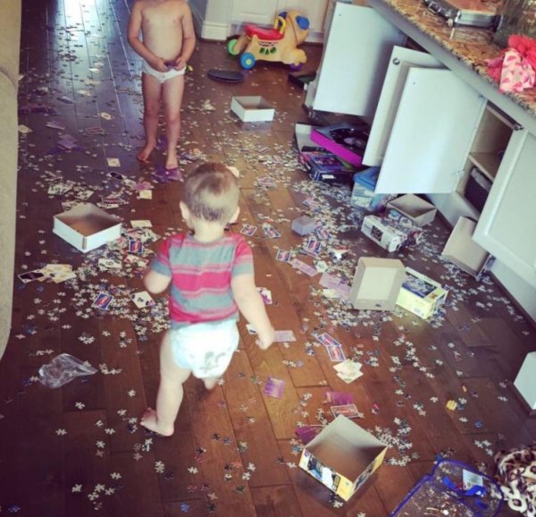 смешные детские шалости