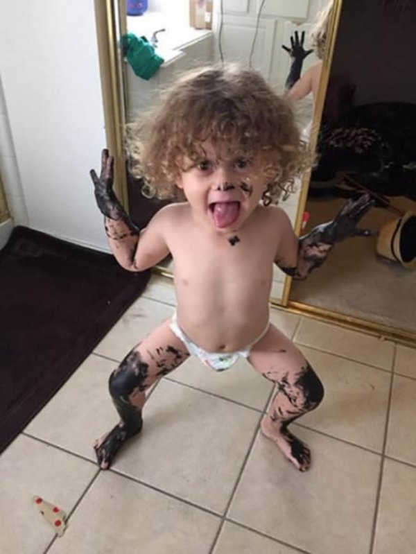 детки хулиганят