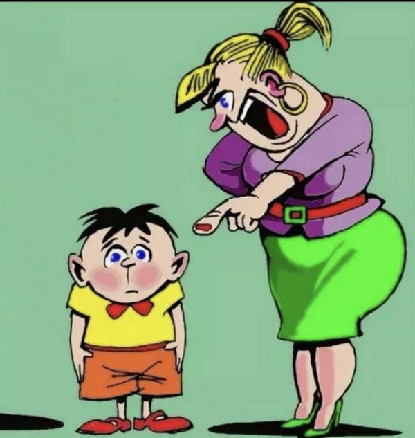 карикатура детская