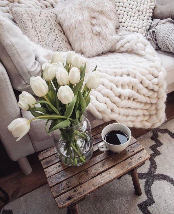 вязаные пледы