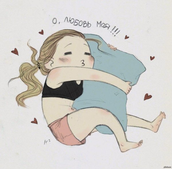 сонная девочка