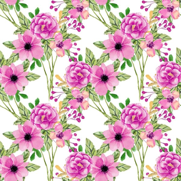 паттерн цветочный