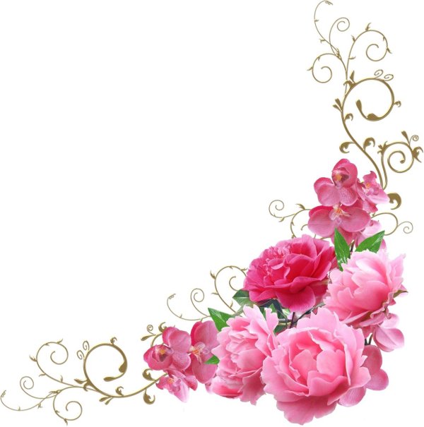 цветочная рамка