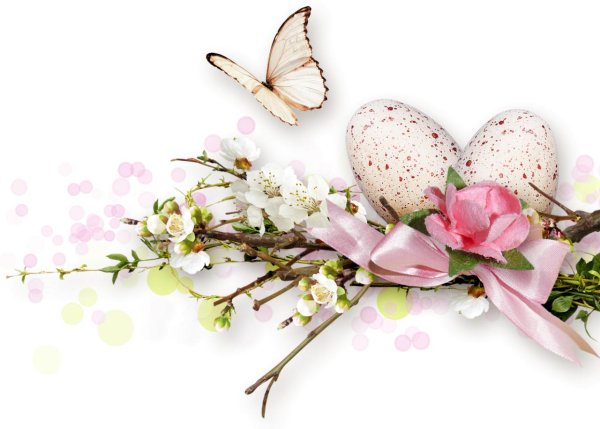 пасхальная открытка