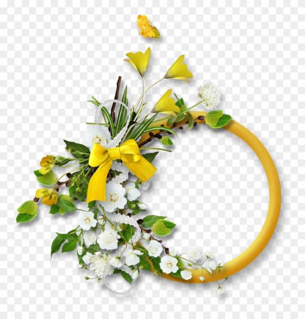 рамка цветочный