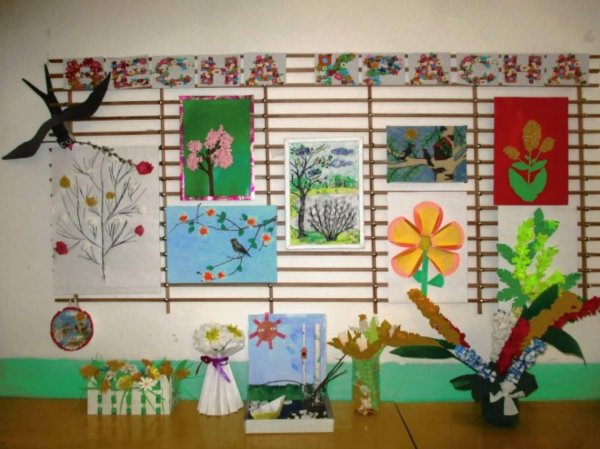 весенние поделки в детский сад